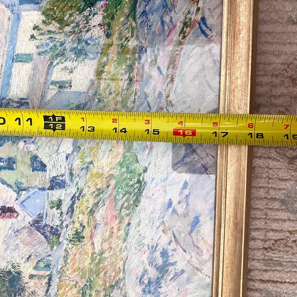 Sapna Shah Framed Art Print Painting Beach Water Landscape Picture - Picture 6 of 6